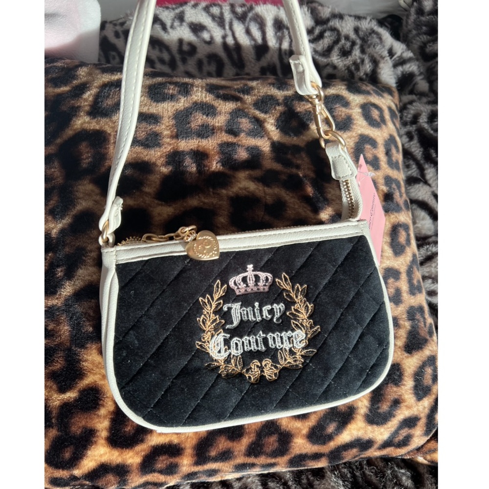Juicy Couture Royal Couture Mini Wristlet Liquorice